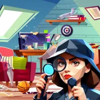 Exploração de Quarto com Objetos Escondidos